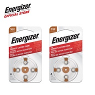 Energizer Hearing Aid AZ312 4s Batteries  (Bundle of 2)