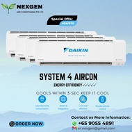 DAIKIN Aircon System 4 (5Tick) R32