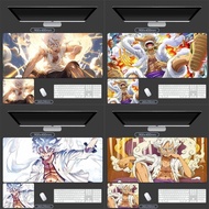 Mouse Pad Large Size Nika One Piece The Warrior Computer Keyboard Desk Mat 90*40/80*30/60*30/Cm Room Decoration Gift For Japanese Anime Fans