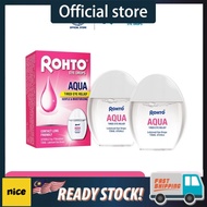 [Bundle of 2] Rohto Aqua Eye Drops 13ml [Gentle/ Moisturizing/ Hydration/ Soothing / Dry eye / eye m