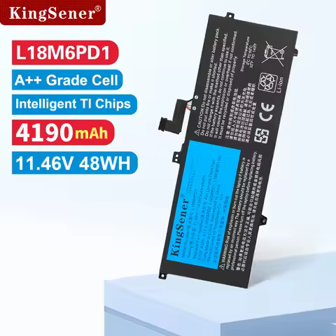 KingSener L18M6PD1 Battery For Lenovo ThinkPad X13 Yoga X390 X395 L18M6PD2 L18D6PD1 L18L6PD1 L18C6PD