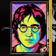 John Lennon's 3D Multilayer Poster