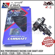 ORI NLK PERFORMANCE RACING CAMSHAFT ASSY YAMAHA LC135 Y15ZR Y15 15ZR LC150 CAM SHAFT RACING N1+ SPEC