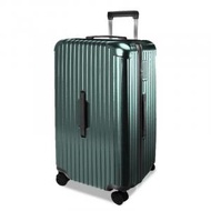 全城熱賣 - 38吋墨綠色 加厚防刮拉鍊款行李箱
