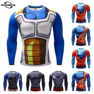 Anime Dragon Ball 3D Printed Jersey T Shirt For Men Compression GYM Sportswear Men Tshirt