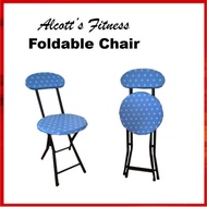 Alcott's Finest High Quality Wooden Seat Foldable Chair Alcott