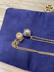 Tory Burch 灰珍珠頸鏈