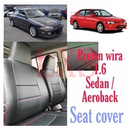 PROTON WIRA 1.6 SEDAN-NO ARMREST / AEROBACK WITH ARMREST FULL SET SEAT COVER