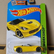 HOTWHEELS 14 CORVETTE STINGRAY CONVERTIBLE YELLOWOriginal