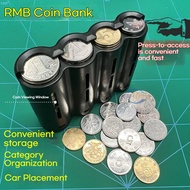 Portable Coin Storage Box Coin Holder Smallchange Box
