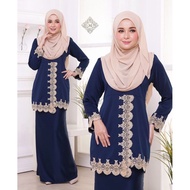 BAJU KURUNG MODEN KURUNG SULAM BAJU KURUNG PLUS SIZE MN STARLAR NEW BAJU RAYA NUDE PURPLE NAVY BLUE 