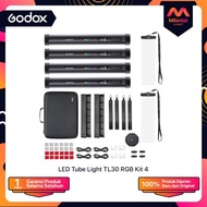 Original Godox Tl30-K4 Rgb Tube Light 4-Light Kit 4 Kode 1306
