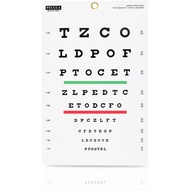 Eyetus Nailen Eye Chart Snellen Eyebook X Inch