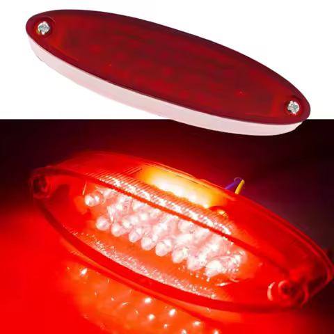 Motorcycle Modified Tail Light 12V Rear Tail Light LED Brake Stop Light for ATV Suzuki Harley Honda 