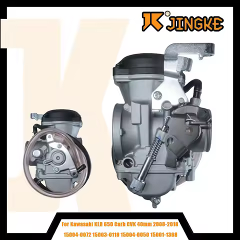 KLR650 For Kawasaki KLR 650 Carb CVK 40mm 2008-2018 15004-0072 15003-0118 15004-0050 15001-1368 Moto