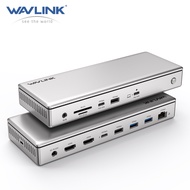 WAVLINK USB 4 Laptop Docking Station 96W PD Single 8K or Triple 4K Display for MacBook Pro/Air Thund