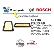BOSCH AIR FILTER 0986 AF3 025 TOYOTA AVANZA VIOS RUSH YARIS