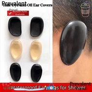 PREVALENT 2Pcs Hair Dying Ear Covers, Plastic Earmuffs Ear Protector Cover Caps,  Baby Bath Tool Reu