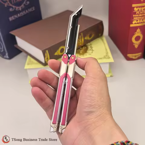 Valorant RGX Graphics Metal Butterfly Knife Stainless Steel Game Peripheral Training Tool Flipper 20