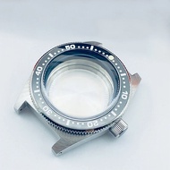 62MAS modified case ceramic outer ring sapphire bubble mirror test with NH35 movement 28.5mm diamete