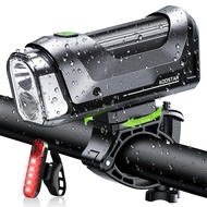 AOOSTAR Bike Lights, Bicycle Headlights Front USB Rechargeable，Bike Headlight Tail Light for Night R