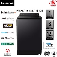 Panasonic TD Inverter & Hot Wash Top Load Washing Machine 14 KG NA-FD14V1BRT/ 16 KG NA-FD16V1BRT/ 18