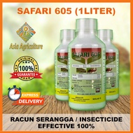 ASIA AGRICULTURE SAFARI 605 1LITER RACUN SERANGGA ATAU SERANGGA TERBANG INSECTICIDE