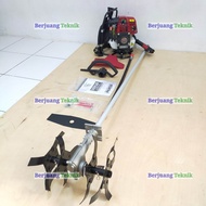 Mesin Potong Rumput Multifungsi  4 Tak STARKE ST431 Komplit Pisau Penggembur Tanah