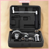 [New] Chrome Vanadium Steel Torque Multiplier Wrench Set with 17mm/19mm/21mm Sockets