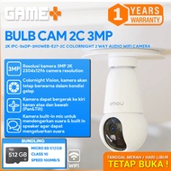 IMOU BULB CAM 2C 3MP 2K IPC-S6DP-3H0WEB-E27-2C COLORNIGHT 2 WAY AUDIO WIFI CAMERA FREE MICRO SD 512G