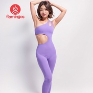 One-Piece Yoga Clothing Sleeveless Hollow Out Yoga Pants Irregular Sports One-Piece Leotard Aerial T