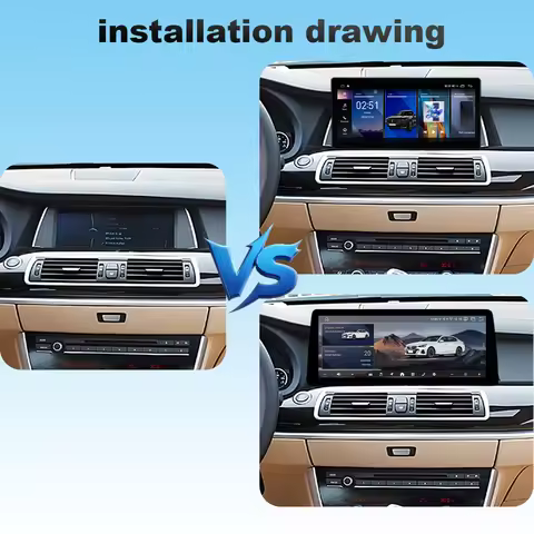 2400*900P Android Auto For BMW 5 Series F07 GT 2010-2018 535i 528i CIC NBT System GPS Navi Wireless 