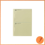 Laconic 2027 A5 Monthly Planner with 2 Pockets, Starting September 2026