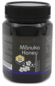 Manuka Honey , Honey Farm Manuka Honey UMF 15+ 1 kg (Premium, Matured, Unprocessed Honey)