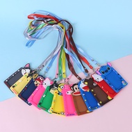 Cartoon Ezlink Lanyard Card Holder Cute Silicone Card Holder Children Day Gift for Kids