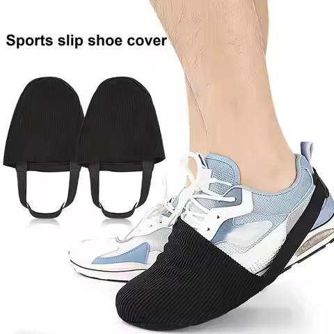 Non-Slip Bowling Shoe Slider Covers With Elastic Band Adjustable Bowling Shoe Sock Bowling Accessori