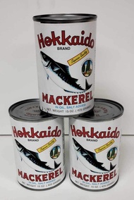 Hokkaido Mackerel 425g in natural oil 3 Cans