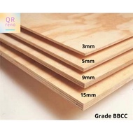 Multipurpose DIY Plywood Timber Panel Papan Kayu 15mm 2ft x 4ft Ready Stock 三夹板现货