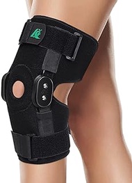 KD Hinged Knee Brace: Compression knee Support Braces with Side Stabilizers for Men and Women Knee Pain ACL MCL Meniscus Tear Knee Injury Recovery