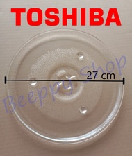 จานไมโครเวฟ จานรองไมโครเวฟ Toshiba โตชิบ้า 23 ลิตร รุ่น  ER-SS23 ER-SGS23 MW2-MM24PC MW2-AG24PC ของแ