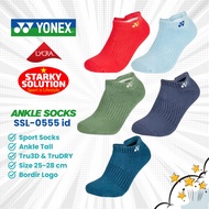 YONEX SSL 0555 MP7 LYCRA Ankle Socks Tennis Badminton Padel Pickleball Original