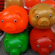 Large Plastic Pig Made of Plastic is used to remove shine.