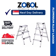 Aluminium foldable Step Ladder 3 And 4 Steps  Foldable Step Ladder