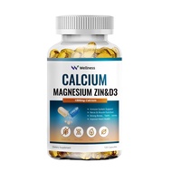 Wellness Calcium Magnesium Zinc & Vitamin D3 1000IU 120pcs