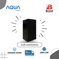 AQUA KULKAS 1 PINTU AQR-D205-MDS / AQR D205 - 165 Liter FREE ONGKIR JABODETABEK