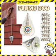 PLUMB BOB (200G - 1000G) PLUMB BOB/BATU PENGUKUR/BATU PEMBERAT/ PLUMB BOB LINE DROP STRAIGHT LEVEL S