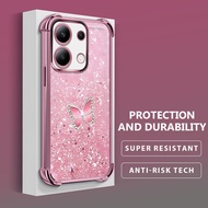 Shockproof Bumper Clear Case For Redmi Note 13 4G Phone Cases Silicone Casing Cover 0279 FS