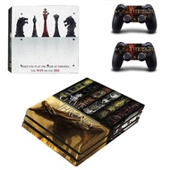 PS4 Pro Game of Thrones Skin Sticker Cover For Sony Playstation 4 Pro Console&amp;Controllers Skins