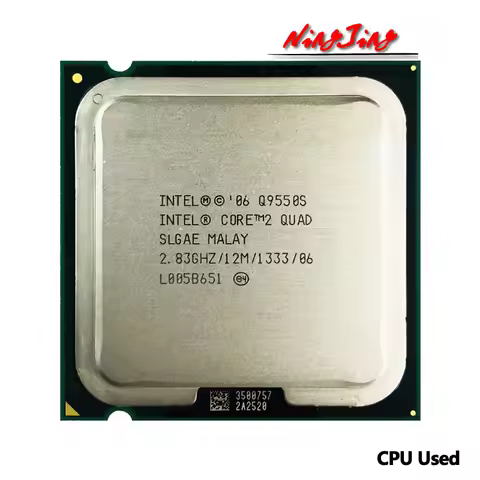 Intel Core 2 Quad Q9550S 2.8 GHz Used Quad-Core CPU 12M 65W LGA 775