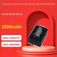 Battery For Panasonic HC-V110 V130 V160 V180 V210 V230 V250 V385 V510 V520 V530 V550 V710 Camcorder,